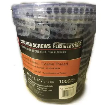 Prime Source Fastening Systems Cs114c1mbk 1-1/4 Collated Scrw 1