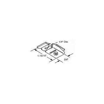 Primeline/Slideco N6606 Door Top Pivot Bracket 1