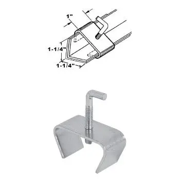 Primeline/Slideco U9006 Large Bed Frame Rail Clamp 1