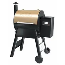 Pro D2 Pellet Grill, 572-Sq. In., 18-Lb. Hopper, Bronze 1