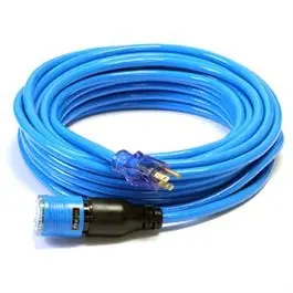 Pro Lock Extension Cord, Blue, 12/3, 100-Ft. 1