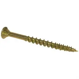 Procrafter Wood Screws, Yellow Zinc, 8 X 2-In., 50-Pk. 1