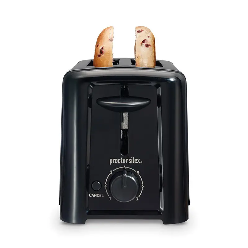 Proctor Silex 2 Slice Toaster Black 1