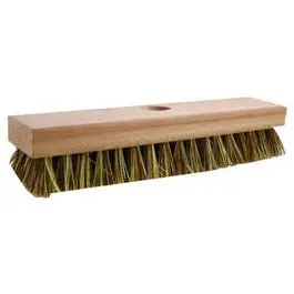Professional Wood Block Deck Scrub Brush 1