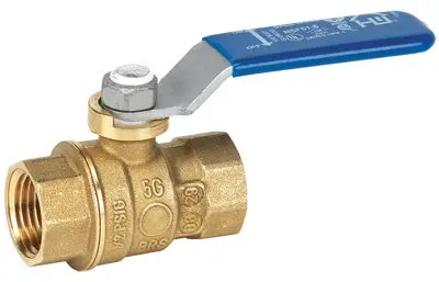 Proline Full Port Ball Valve, Lead Free, Forged Brass, 3/8 In. Fpt 1