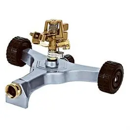 Pulsating Impulse Sprinkler, Brass, 6,300-Sq. Ft. Coverage 1