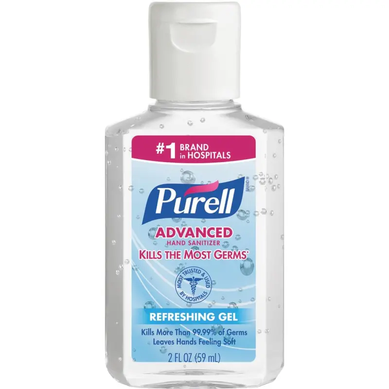 Purell 2 Oz. Advanced Hand Sanitizer Refreshing Gel Flip Cap 1