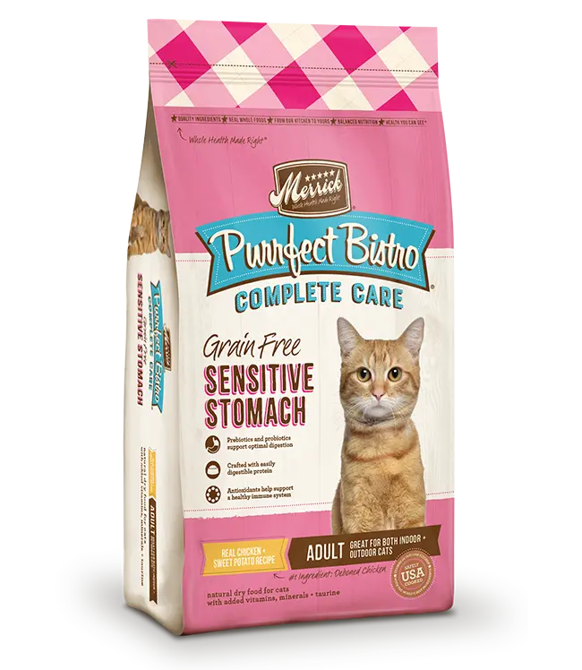 Purrfect Bistro Complete Care Sensitive Stomach Recipe Dry Cat Food 1