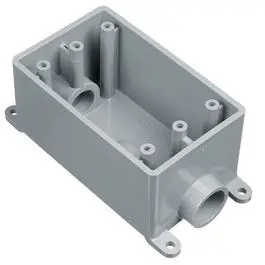 Pvc Field Service Continuous Box, 0.5-In. 1