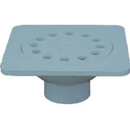Pvc Pipe Fitting,Pvc Vinyl Bell Trap, 6 X 6-In. 1