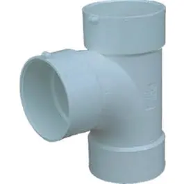 Pvc Pipe Sewer And Drain Sanitary Tee, 4-In. 1