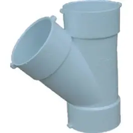 Pvc Pipe Sewer And Drain Wye, 4-In. 1
