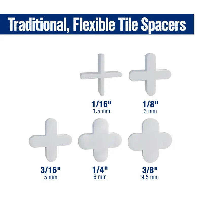 Qep® Traditional Flexible Tile Spacers 1