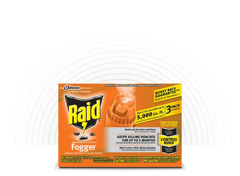 Raid® Concentrated Deep Reach™ Fogger 1