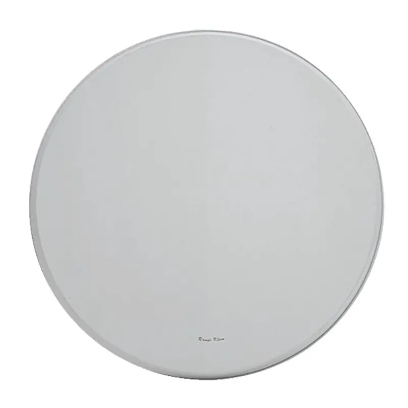Range Kleen Round Metal White Burner Cover (4-Count) 1