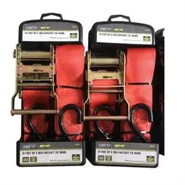 Ratchet Tie Down, 2-In. X 14-Ft. 1