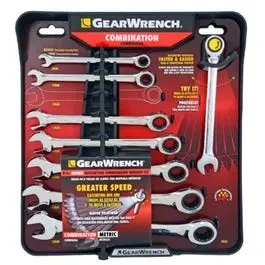 Ratcheting Wrench Set, Metric 8-Pc. 1