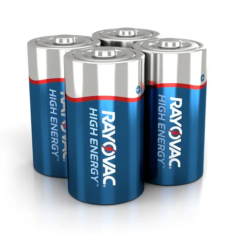 Rayovac D High Energy™ Alkaline Batteries 4 Pack 1