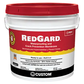 Redgard® Waterproofing And Crack Prevention Membrane 1 Gallon 1