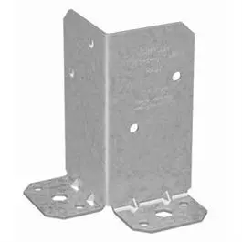 Retrofit Post Base, Z-Max Galvanized Steel 1