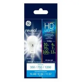Reveal Hd+ Led Light Bulb, 3-Way, 4/7/13-Watts 1