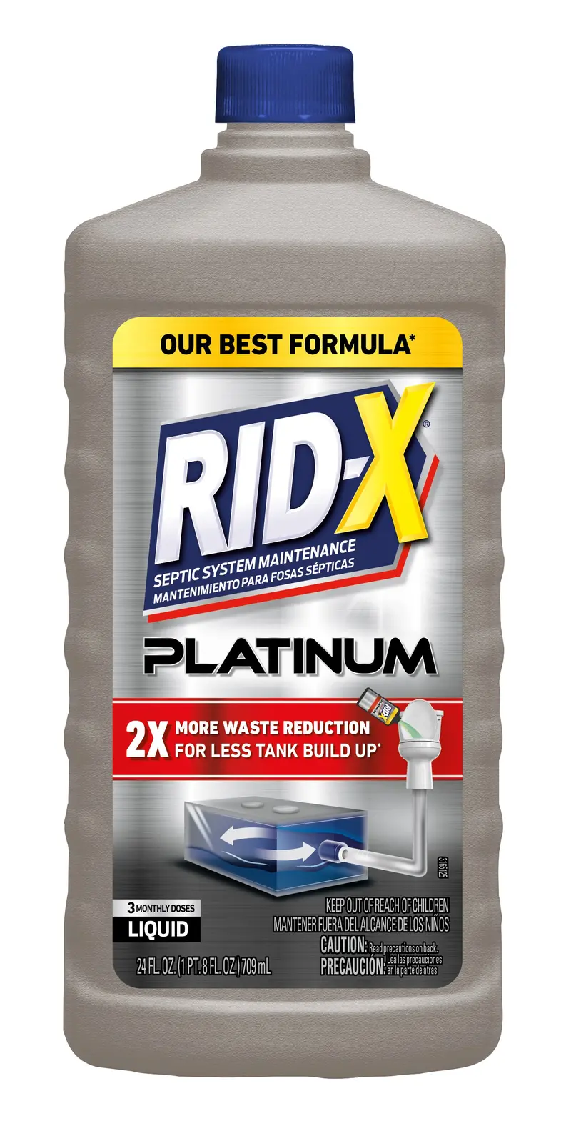 Rid-X® Platinum Septic System Maintenance - Liquid 1