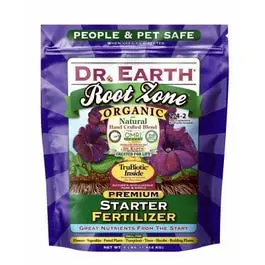 Root Zone Starter Organic Fertilizer, 2-4-2, 4-Lb. Bag 1