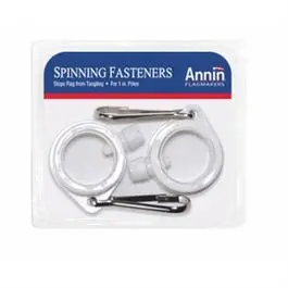 Rotating Flag Pole Ring, 1.25-In., 2-Pk. 1
