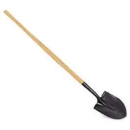 Round-Point Dirt Shovel, 44-In. Handle 1