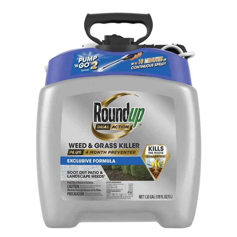 Roundup® Weed & Grass Killer Plus 4 Month Preventer With Pump 'N Go® 2 Sprayer 1