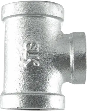 Rt-343412 Tee 3/4X3/4X1/2 Galv Reduce 1
