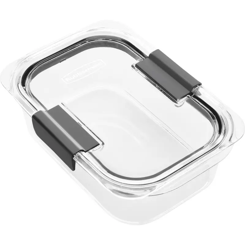 Rubbermaid Brilliance 3.2 C. Clear Rectangle Food Storage Container 1
