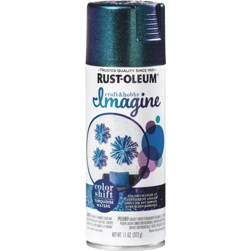 Rust-Oleum 11 Oz. Turquoise Waters Imagine Craft & Hobby Color Shift Spray Paint 1