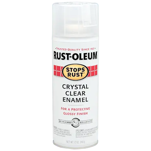 Rust-Oleum® Clear Enamel Crystal Clear 1