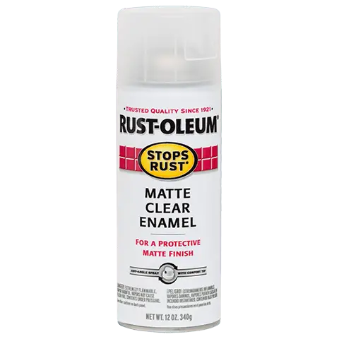 Rust-Oleum® Clear Enamel Matte Clear 1