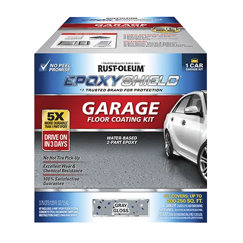 Rust-Oleum® Garage Floor Coating Gray Gloss 1