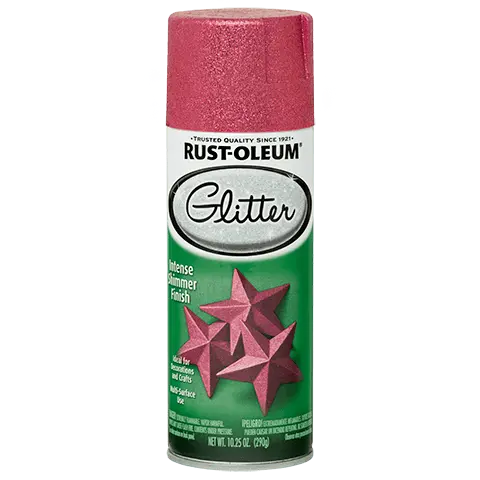 Rust-Oleum® Glitter Spray Paint Bright Pink 1