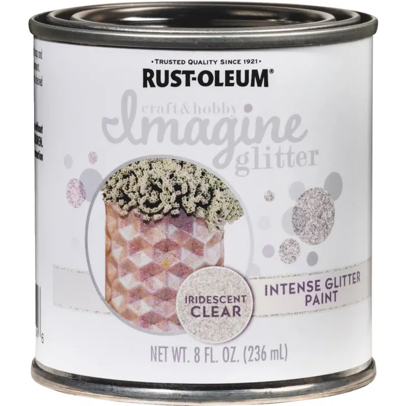 Rust-Oleum Imagine Craft & Hobby 8 Oz. Intense Iridescent Glitter Paint 1