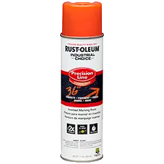 Rust-Oleum Ndustrial Choice M1600 Solvent-Based Precision Line Marking Paint 1