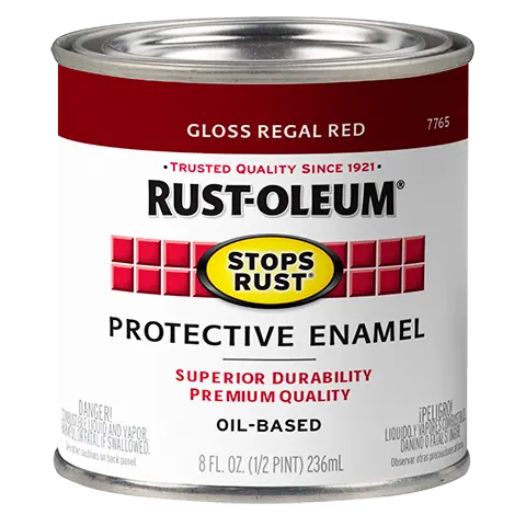 Rust-Oleum® Protective Enamel Brush-On Paint Gloss Regal Red 1