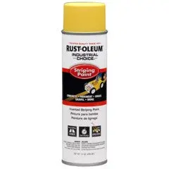 Rust-Oleum S1600 System Inverted Striping Paint 20 Oz Yellow 1