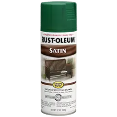 Rust-Oleum® Satin Enamel Spray Hunter Green 1