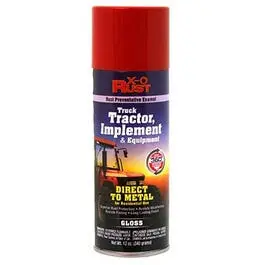 Rust-Preventative Enamel, Paint & Primer For Metal, Truck, Tractor, Implement & Equipment, Ford Red, 12 Oz. Spray 1