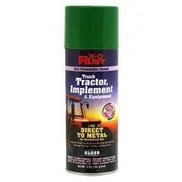 Rust-Preventative Enamel Spay Paint & Primer For Metal, Truck, Tractor, Implement & Equipment, John Deere Green, 12 Oz. 1