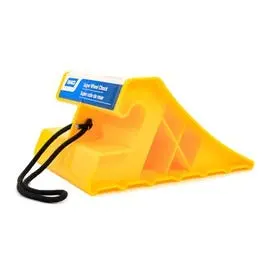 Rv Super Wheel Chock With Rope 1