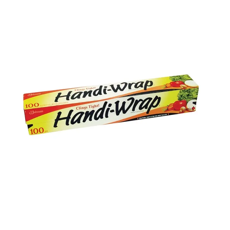 S C Johnson Wax 00140 Ziploc Saran Wrap, 100-Ft. 1