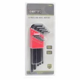 Sae Hex-L Key Set, Long Arm, 13-Pc. 1