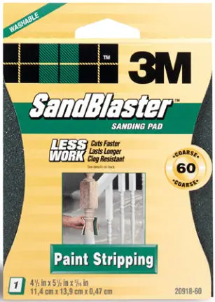 Sandblaster Sanding Sponge 60 Grit 1