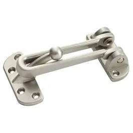 Satin Nickel Door Guard 1