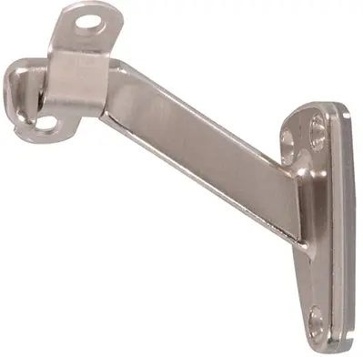 Satin Nickel Handrail Brckt 1